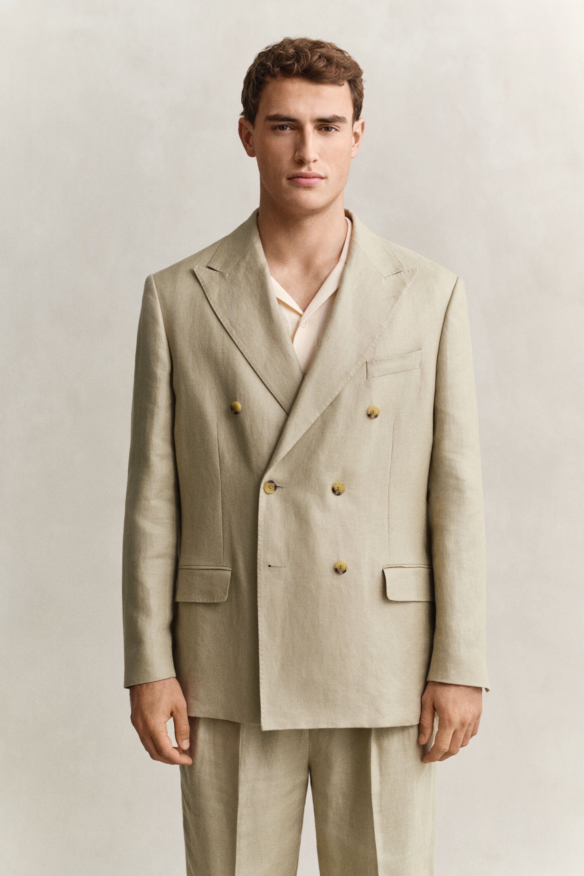 Veste de costume en lin