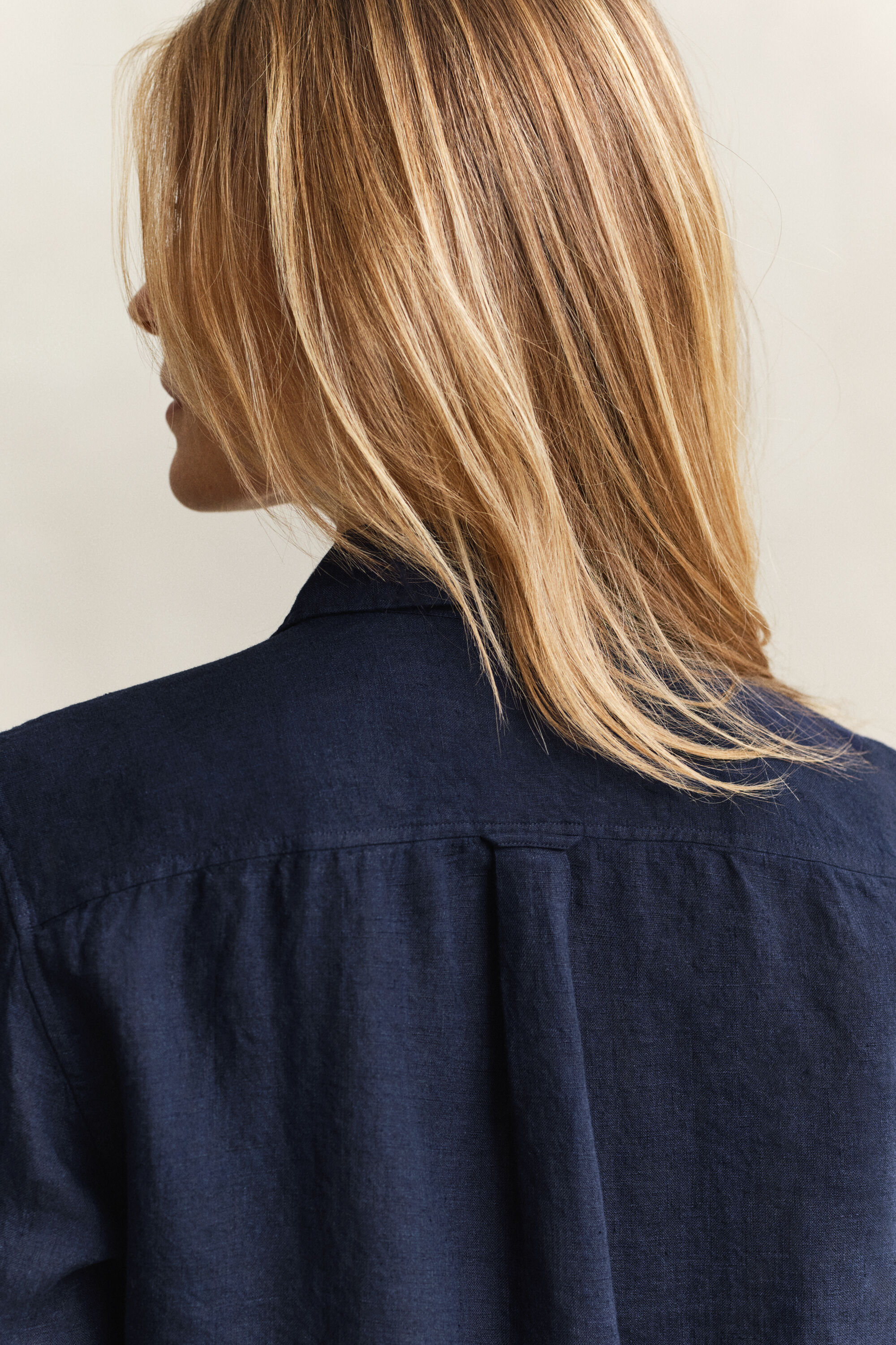 Chemise regular fit en lin