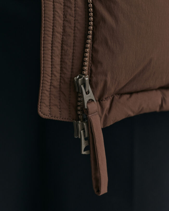 Doudoune mi-longue en duvet