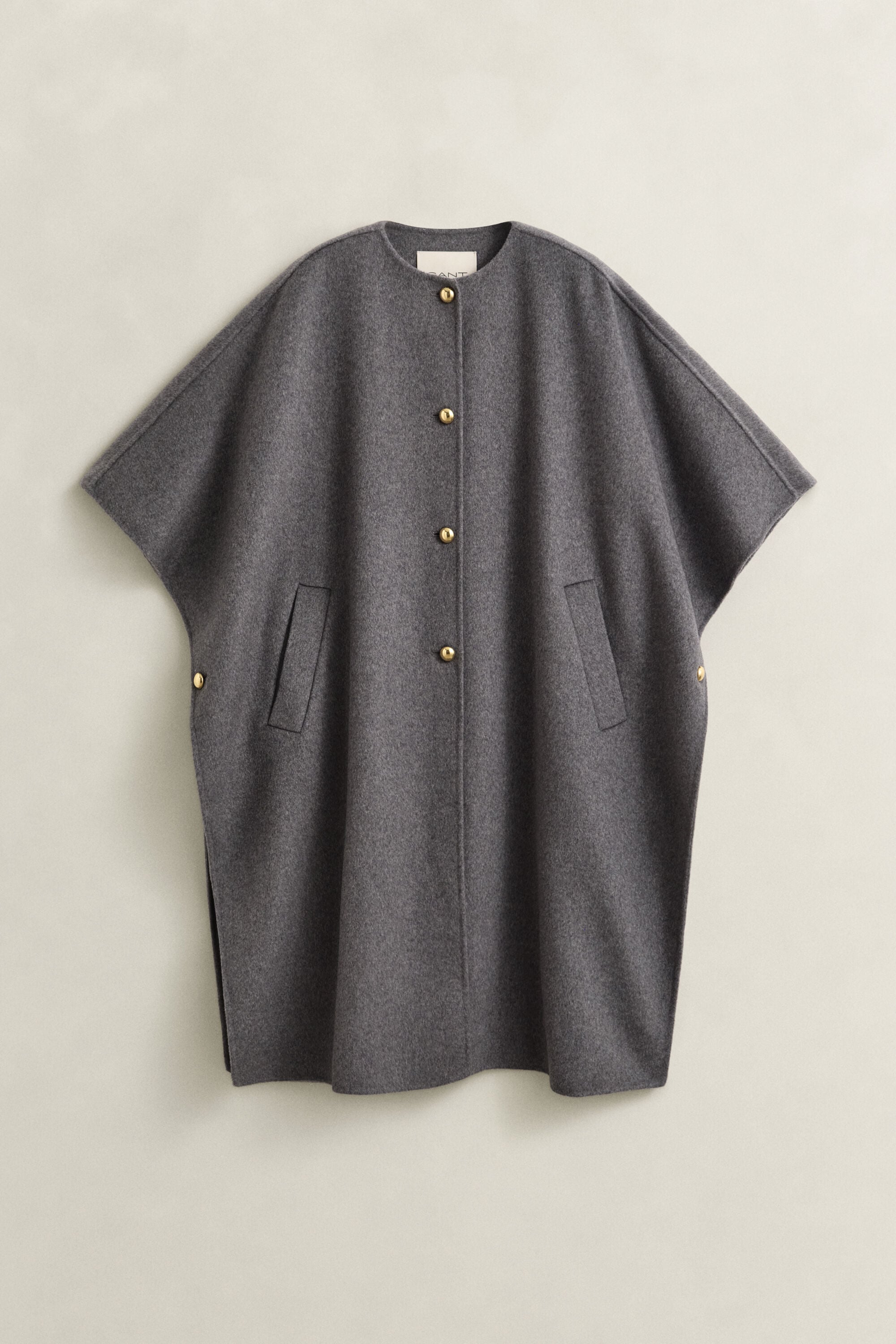 Manteau-cape cousu main