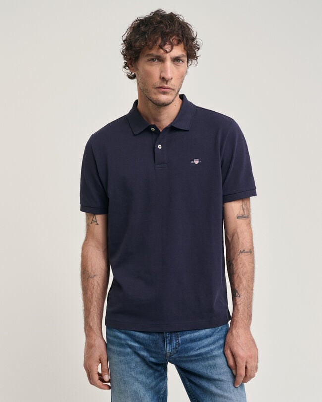 Polo brod&eacute; Archive Shield Seasonal Essential