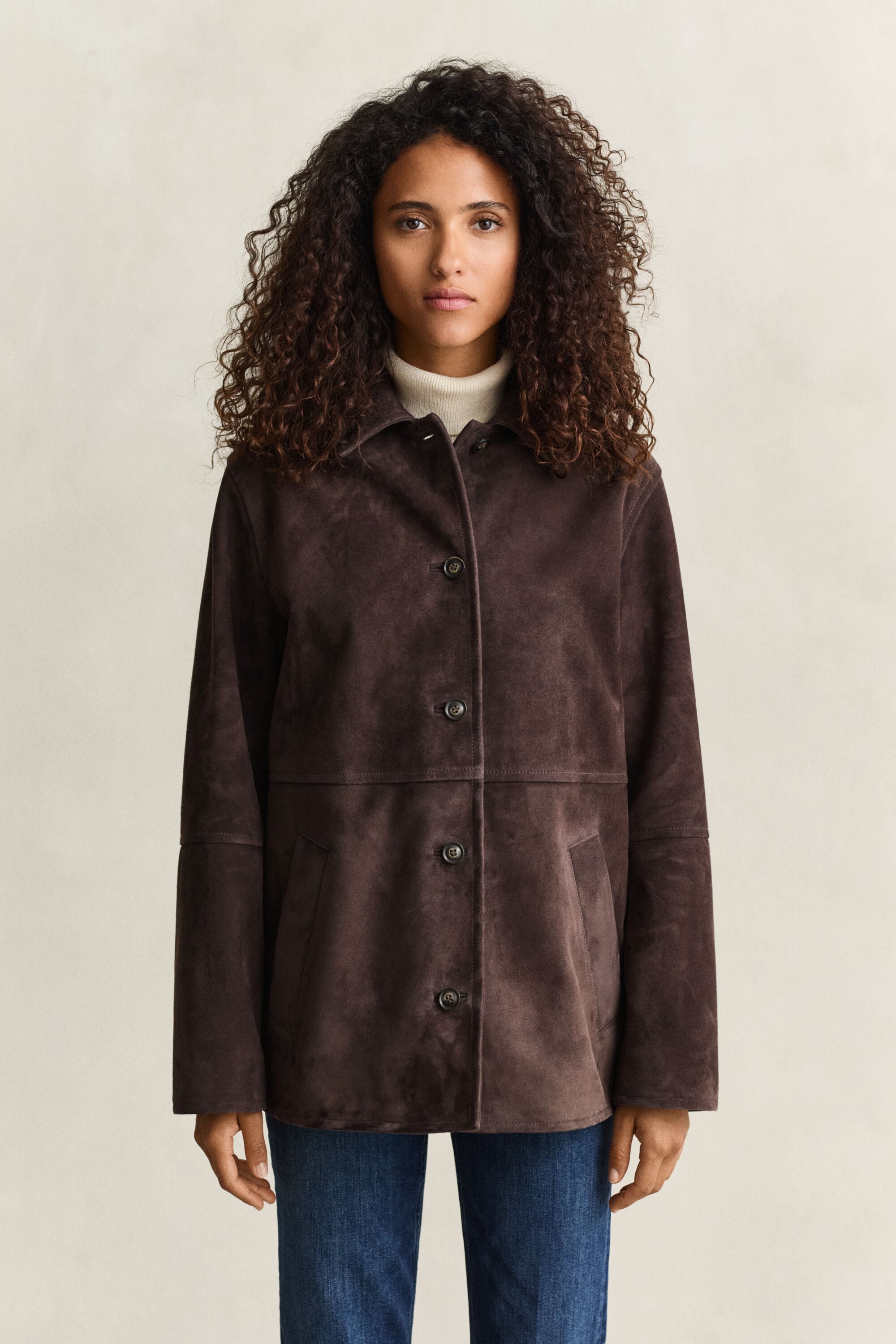 Veste en daim