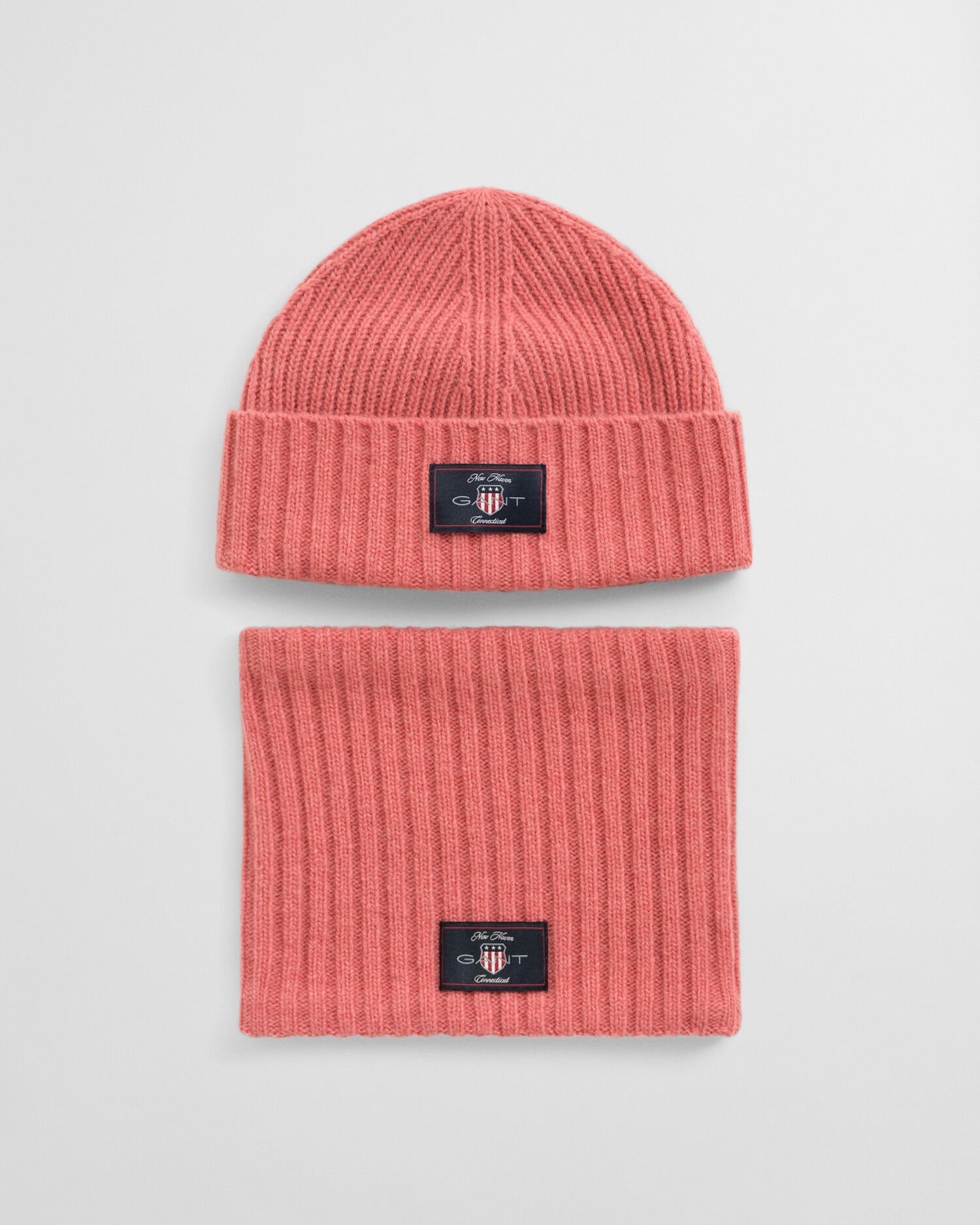 Coffret cadeau bonnet et snood en laine mélangée Enfant