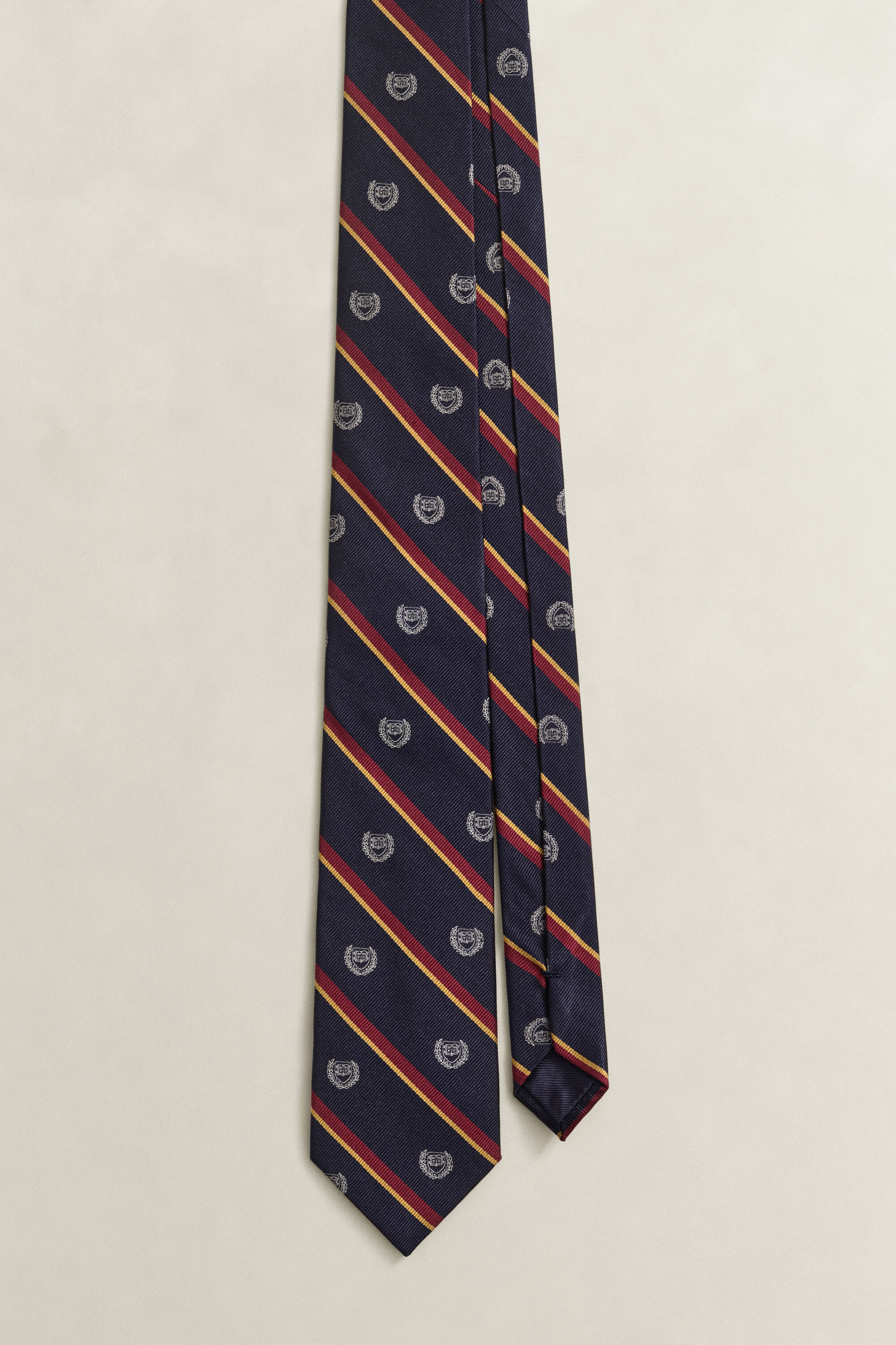 Cravate avec blason Gant x Yale