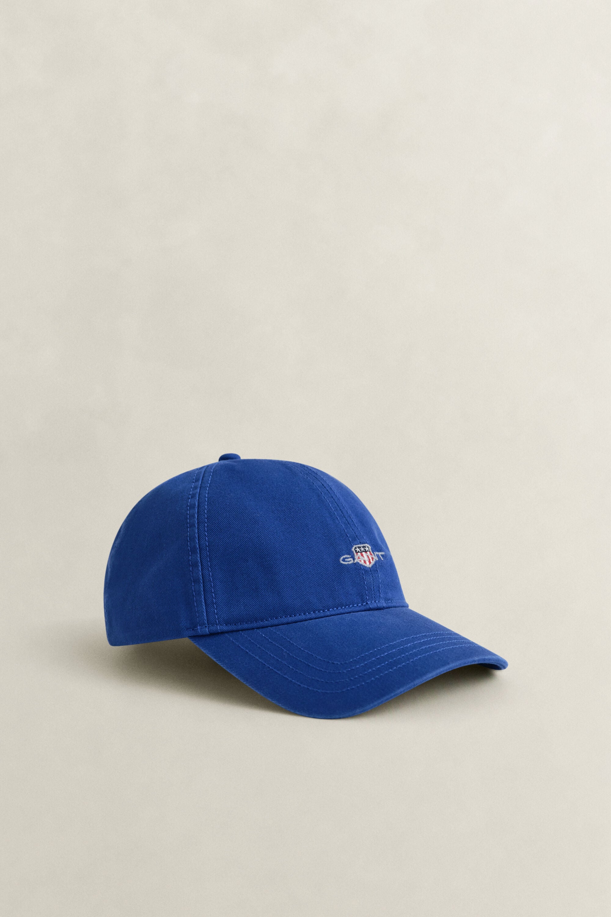 Casquette en sergé de coton avec écusson