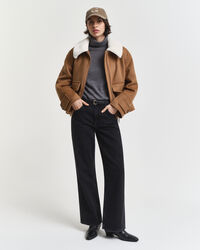 Pull col roulé en laine mérinos extrafine