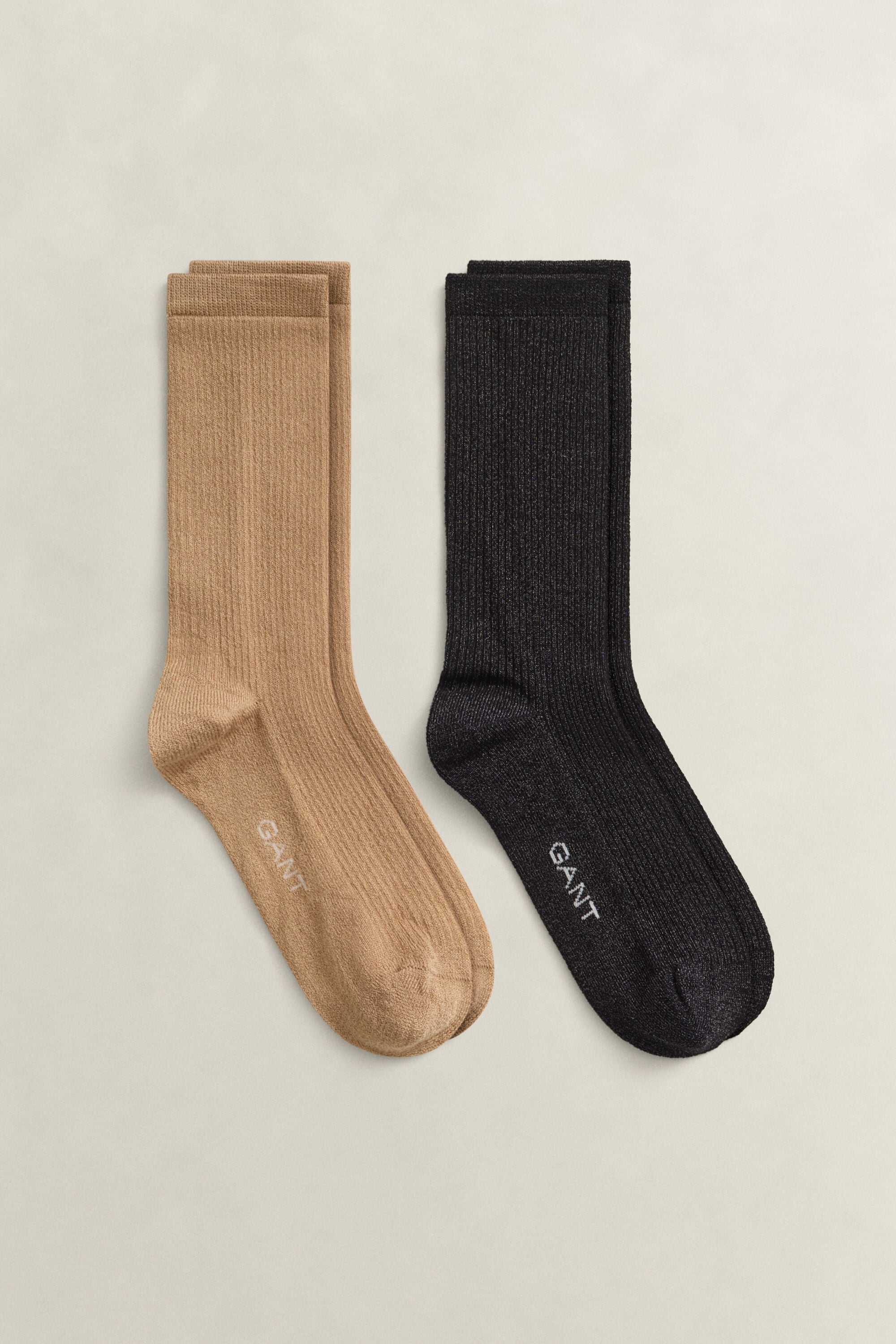 Coffret cadeau de 2 paires de chaussettes métallisées