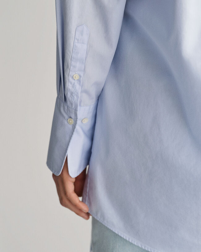 Chemise ultra-ample &agrave; fermeture crois&eacute;e