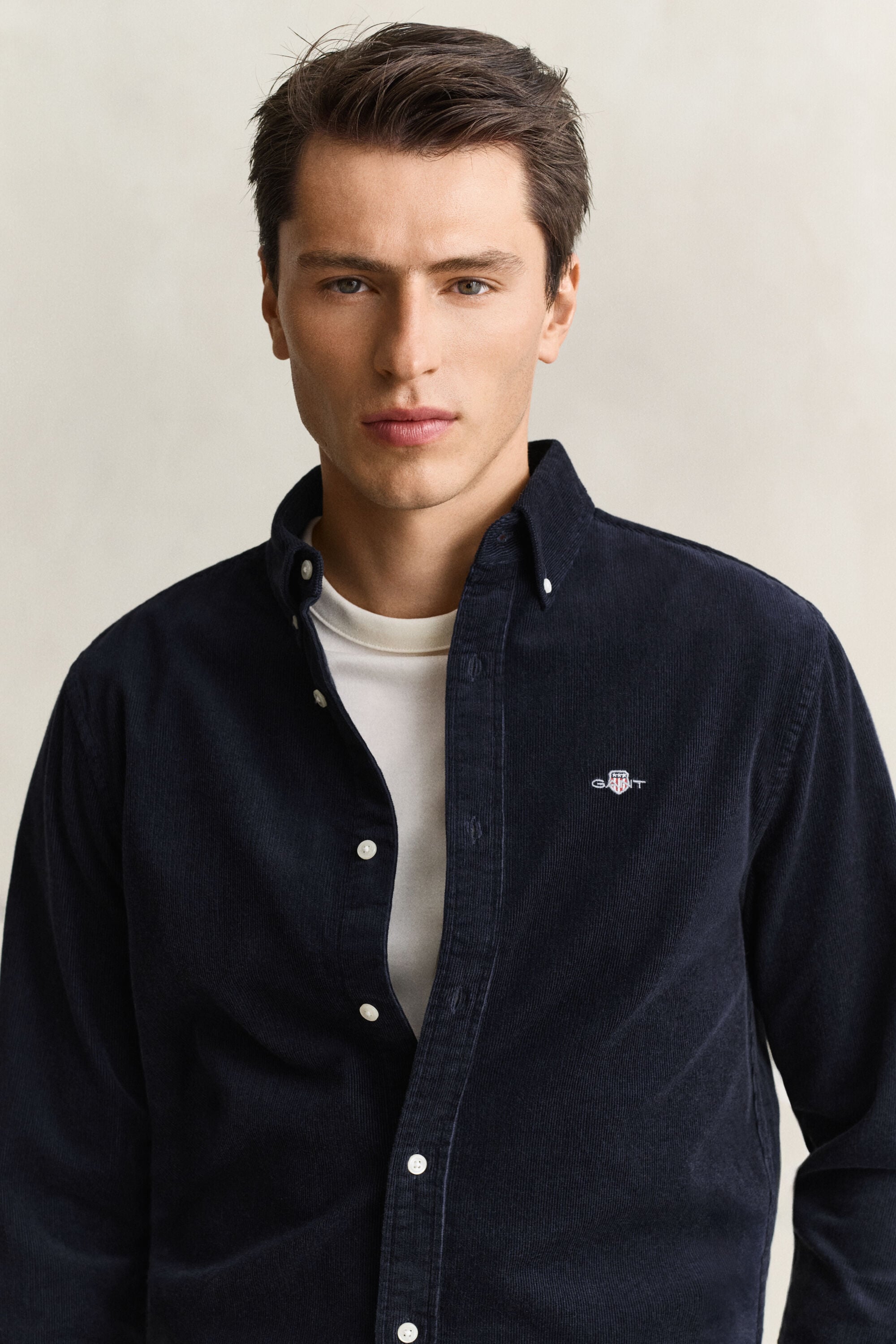 Chemise en velours côtelé