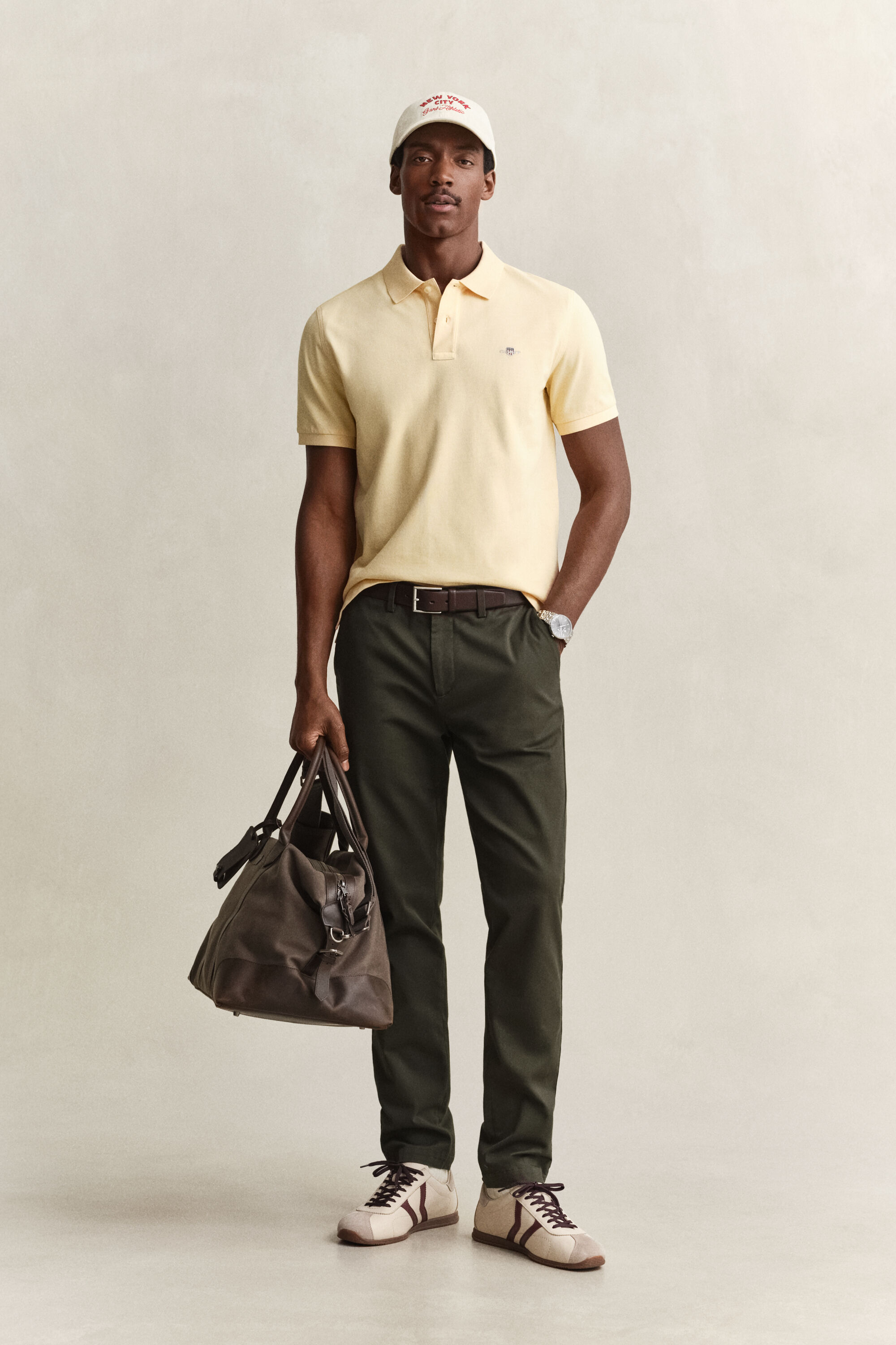 Pantalon chino élégant coupe slim