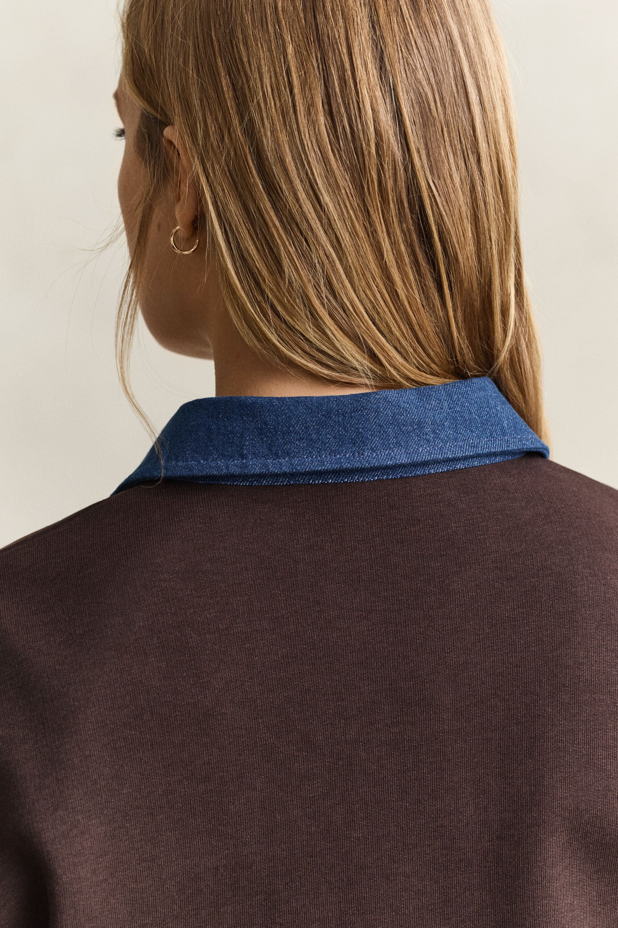 Heavy Rugger avec col en denim
