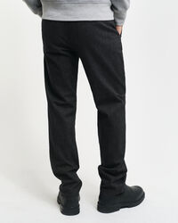 Pantalon slim fit bicolore