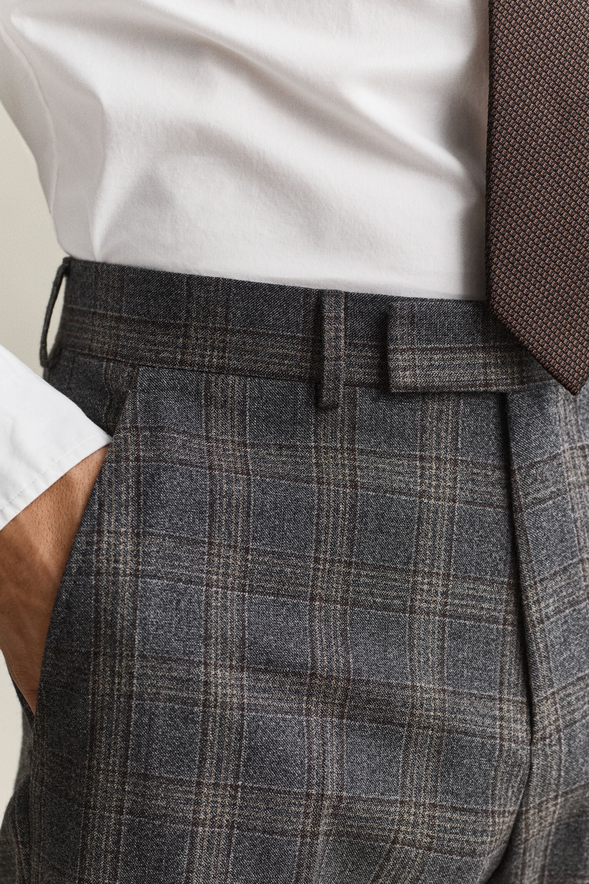 Pantalon de costume prince-de-Galles