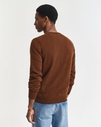 Pull col rond en laine d'agneau ultrafine