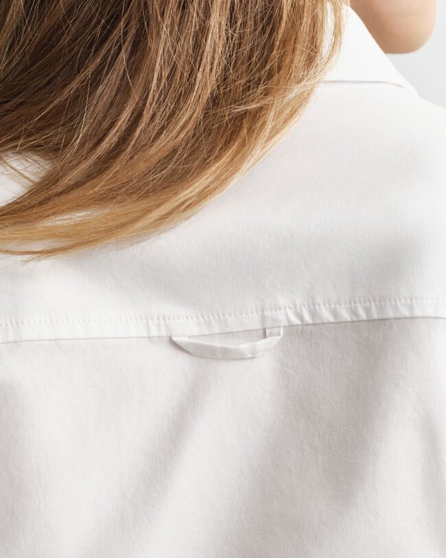 Chemise coupe slim en coton Oxford stretch