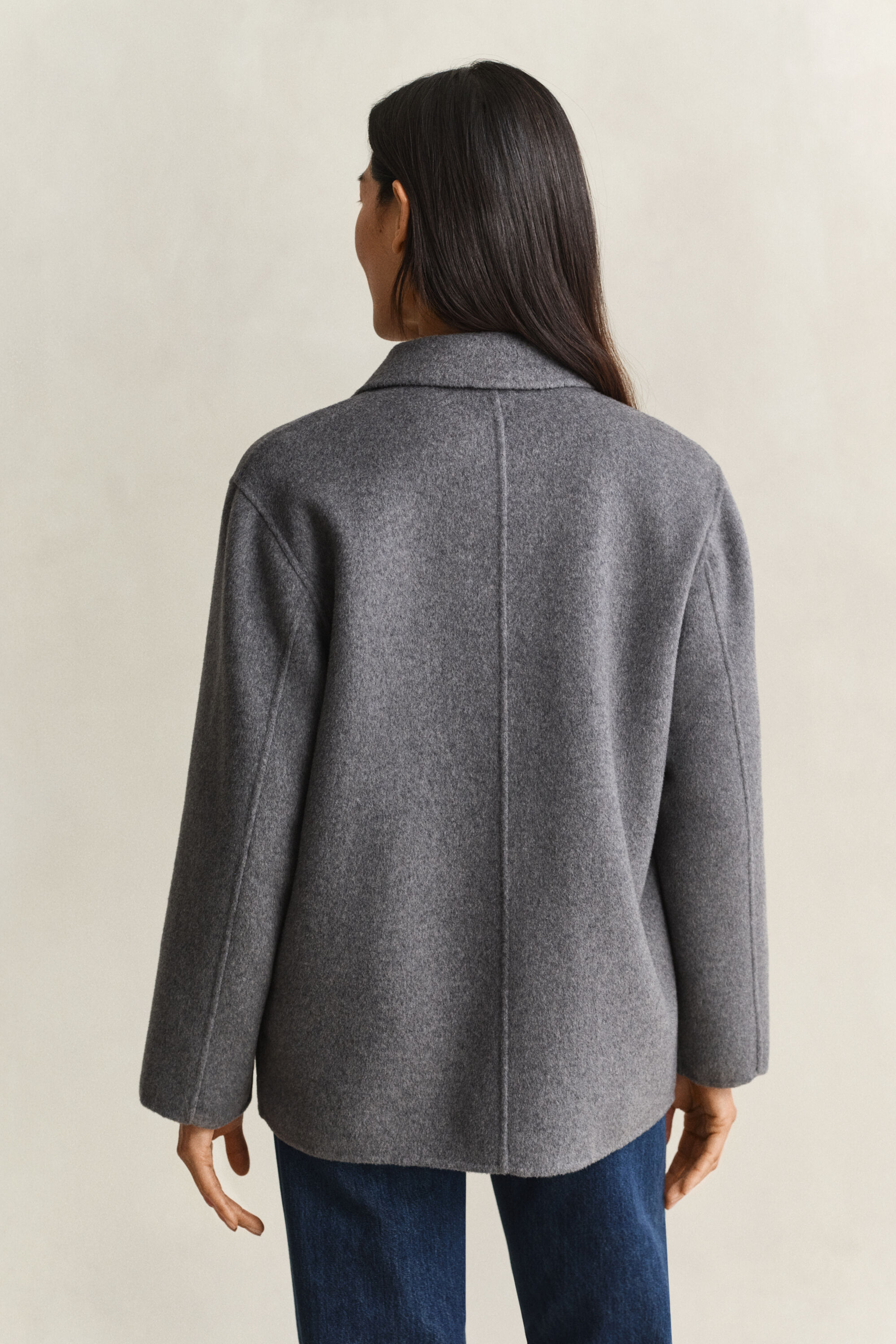 Veste cousue main
