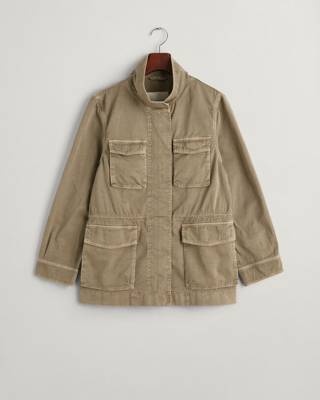 Veste style militaire teinte en pièce