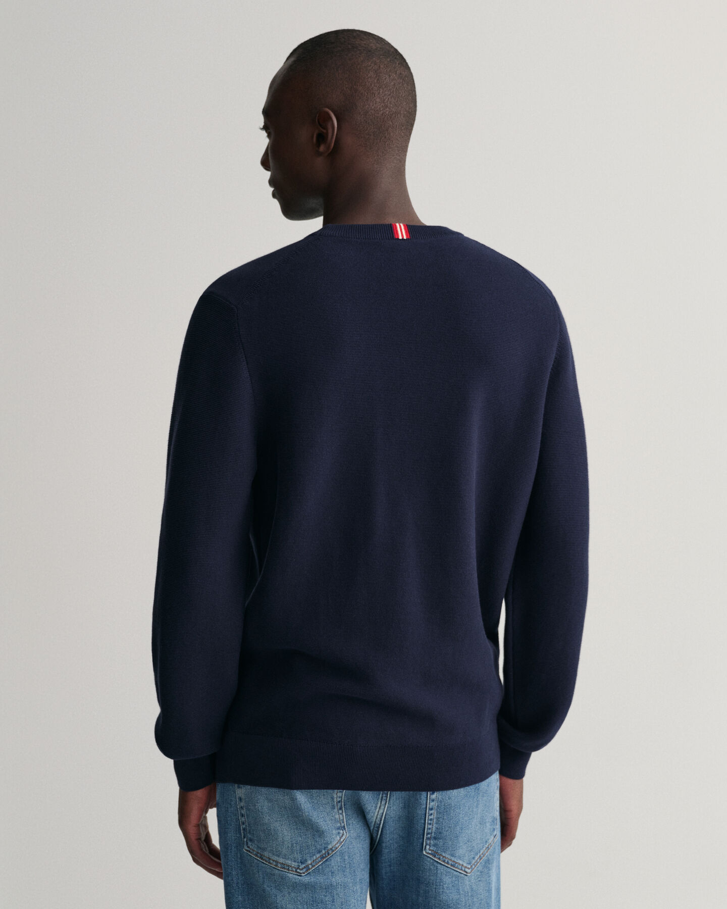 Pull ras du cou léger Texture