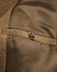 Manteau à boutonnage croisé en laine
