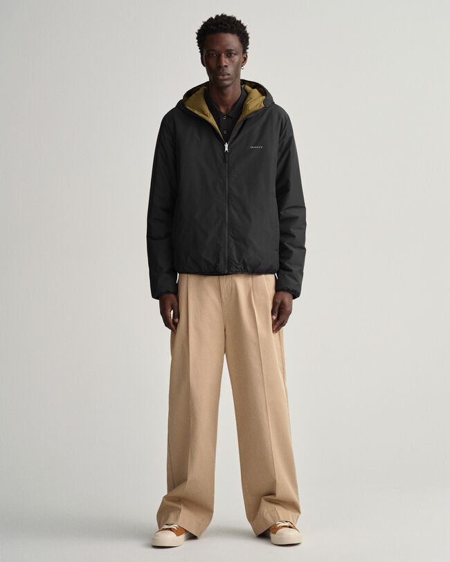 Veste r&eacute;versible &agrave; capuche