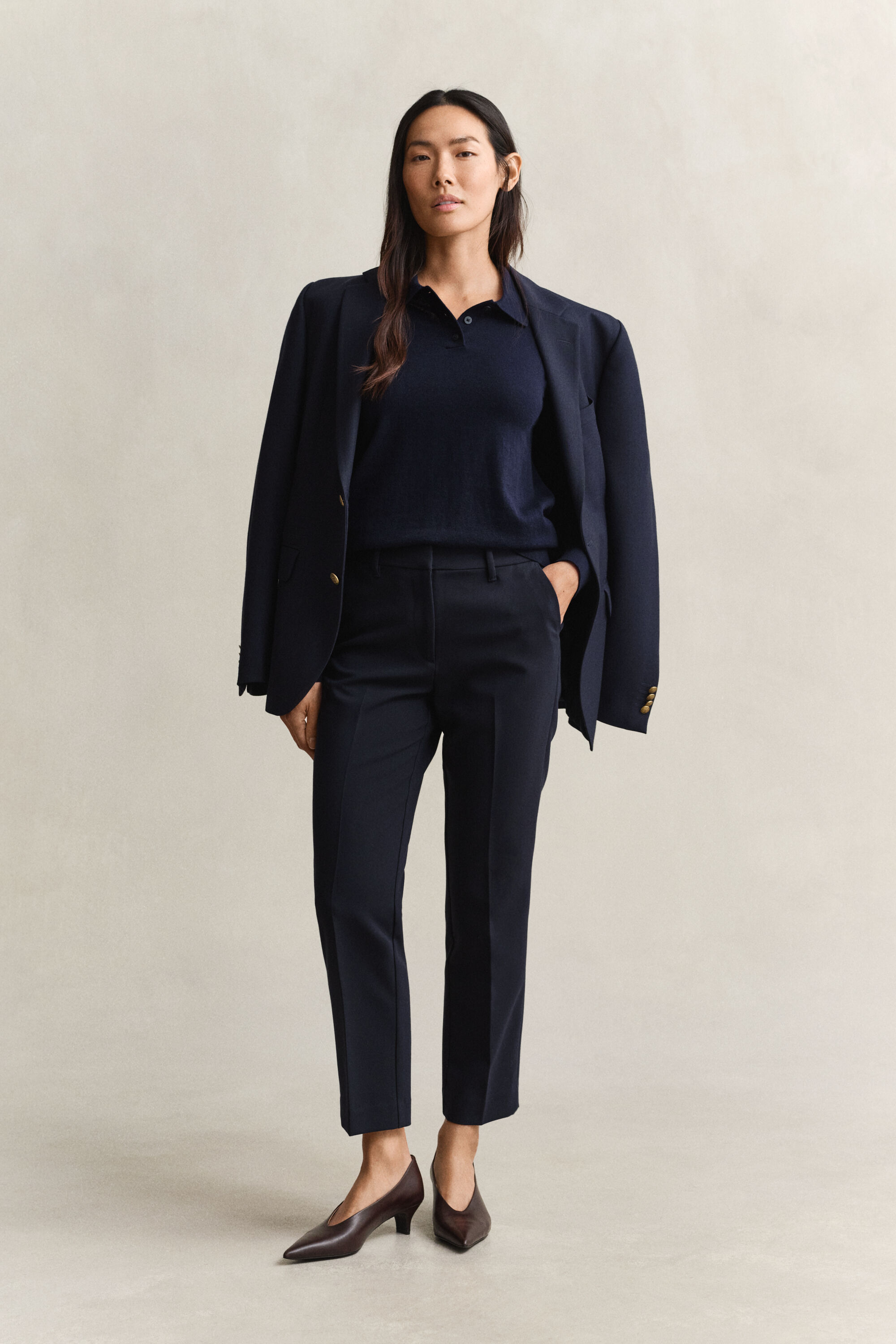Pantalon habillé coupe slim