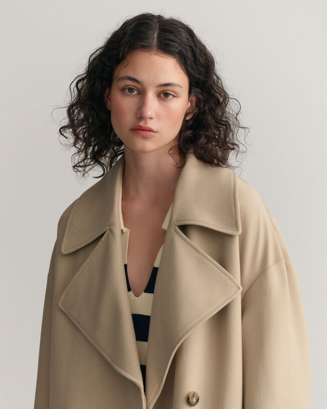 Manteau ultra-ample Fluid