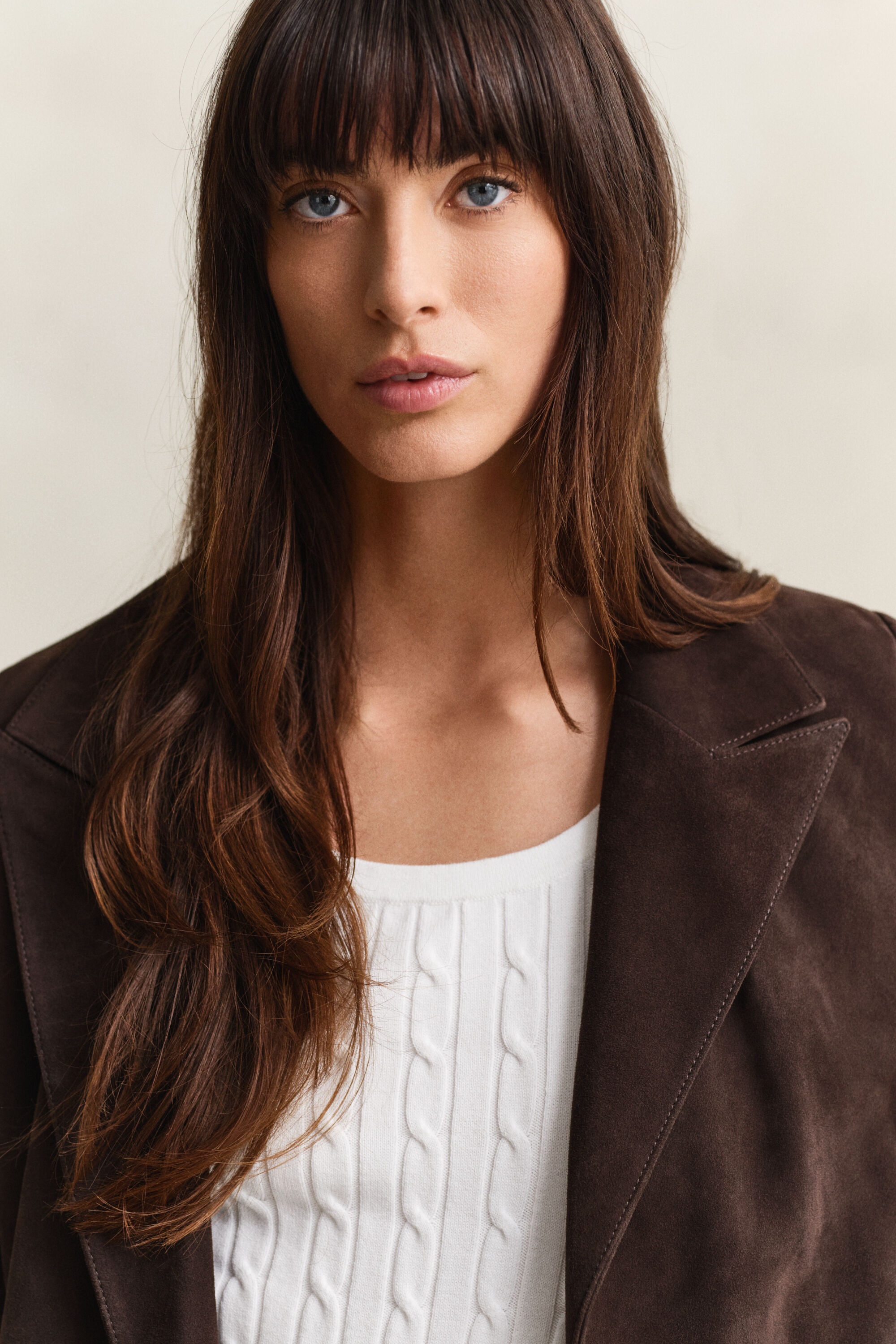 Veste blazer Club en daim