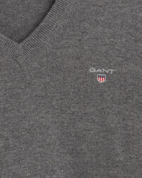 Pull col V en laine d'agneau ultrafine