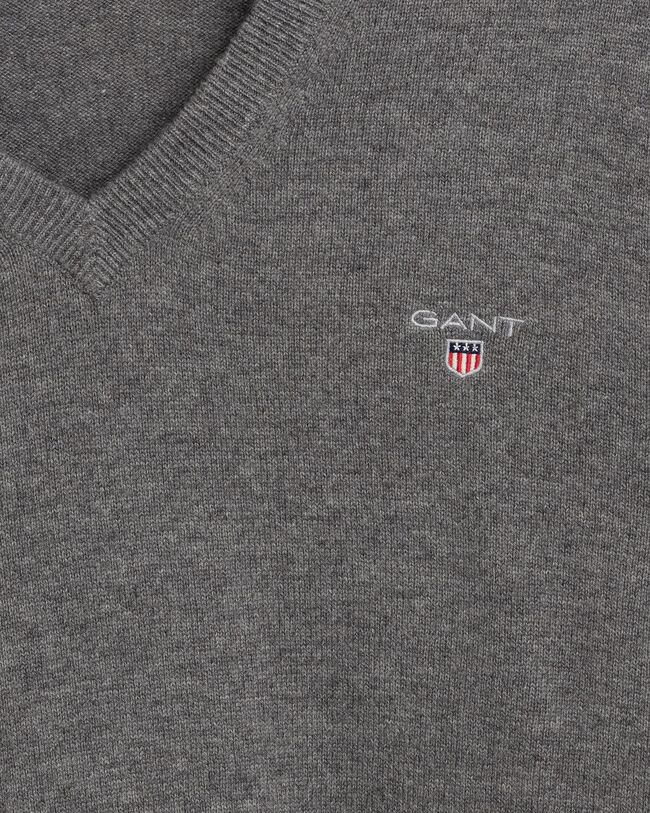 Pull col V en laine d'agneau ultrafine