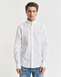 Chemise coupe slim en coton Oxford classique