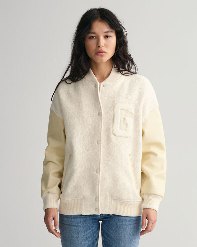 Veste Boucl&eacute; GANT Varsity Jacket