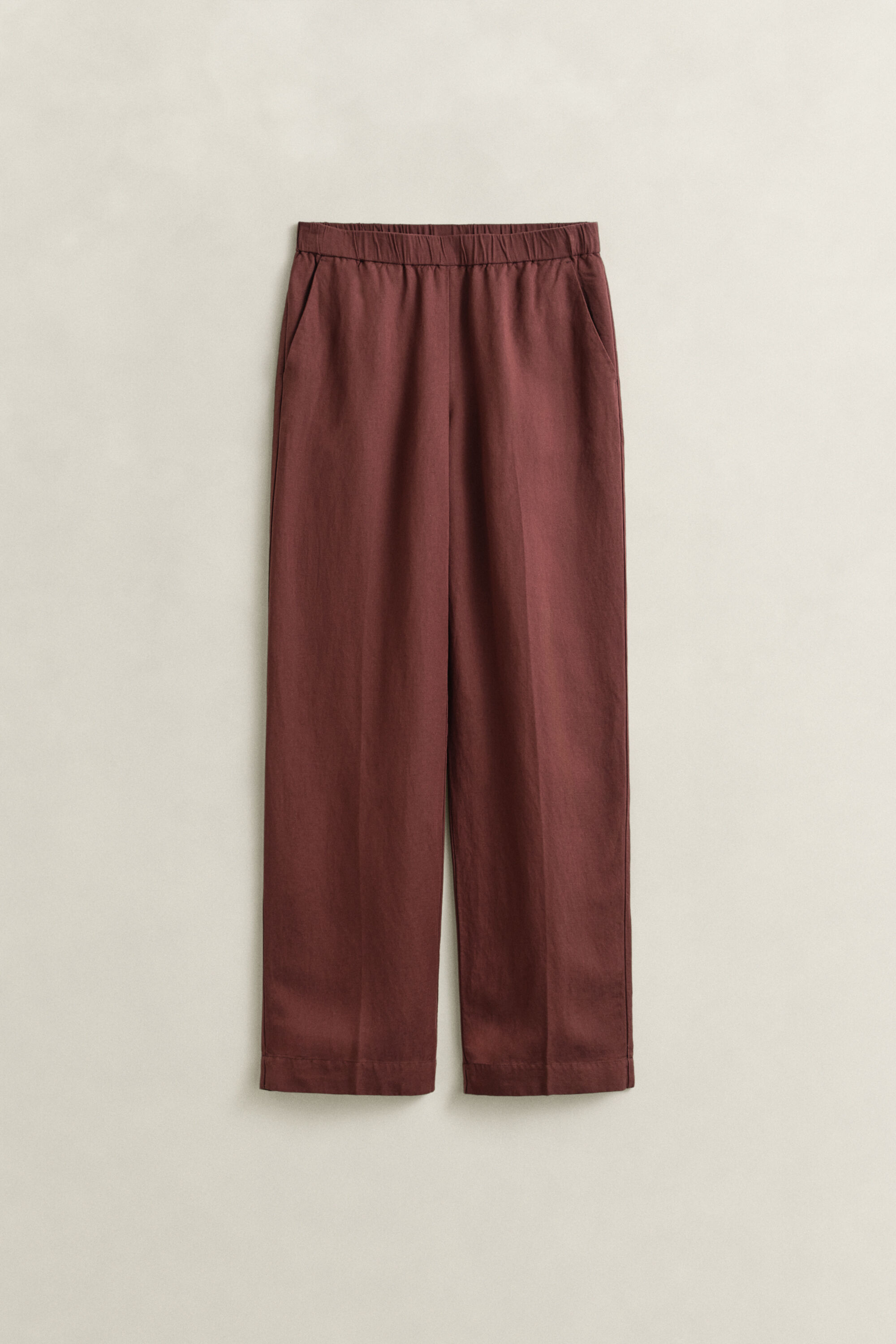 Pantalon en lin mélangé