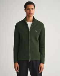 Pull zipp&eacute; c&ocirc;tel&eacute; Texture