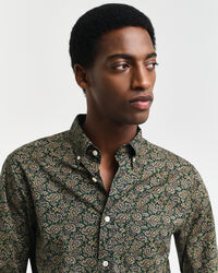 Chemise regular fit &agrave; imprim&eacute; cachemire