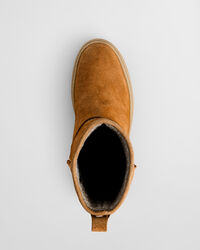 Bottines à enfiler en daim Snowhill