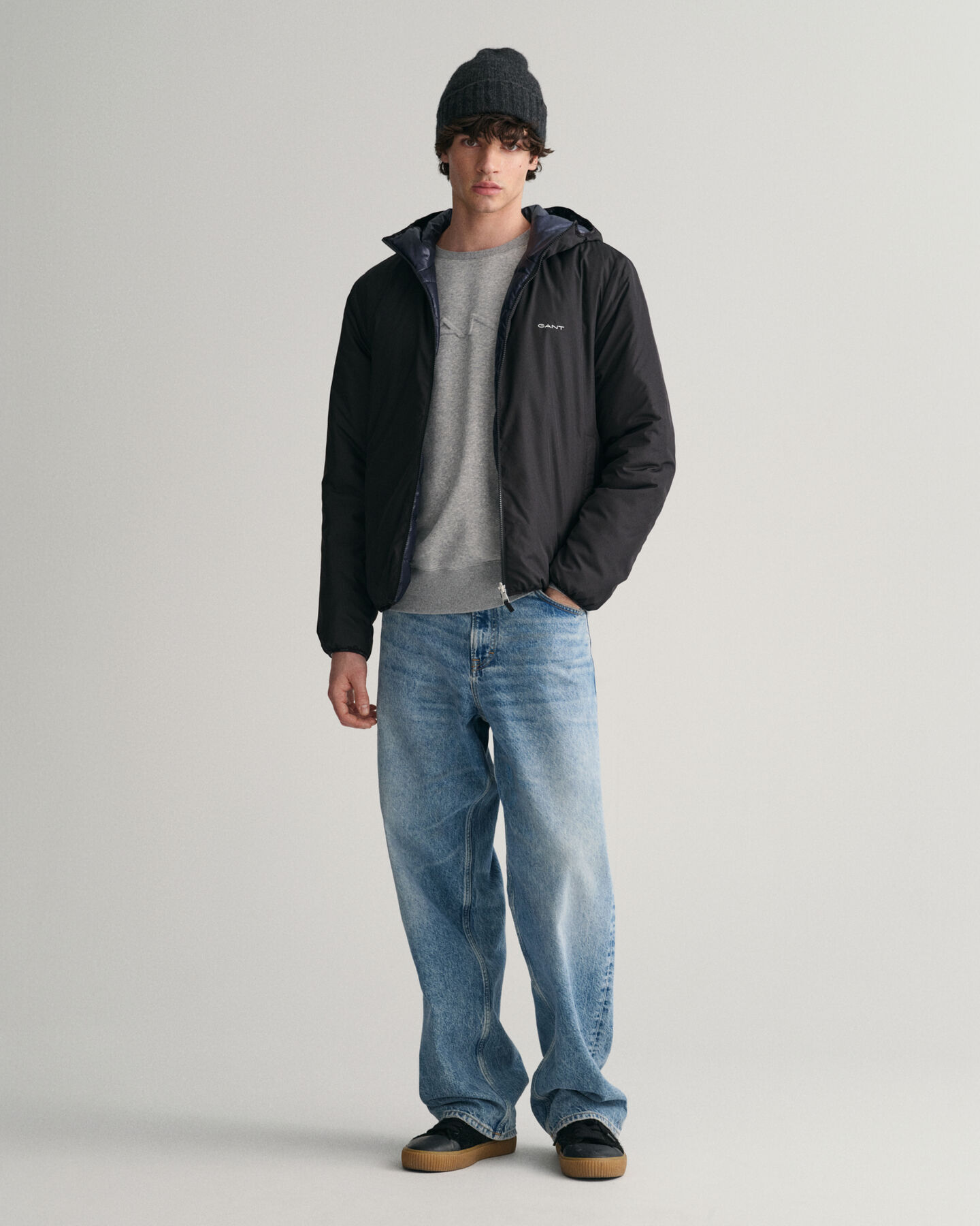 Veste r&eacute;versible &agrave; capuche