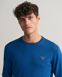 Pull ras du cou en coton Classic