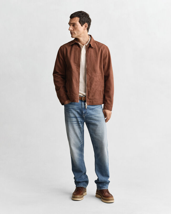 Pull fa&ccedil;on polo en laine m&eacute;rinos extrafine &agrave; manches courtes