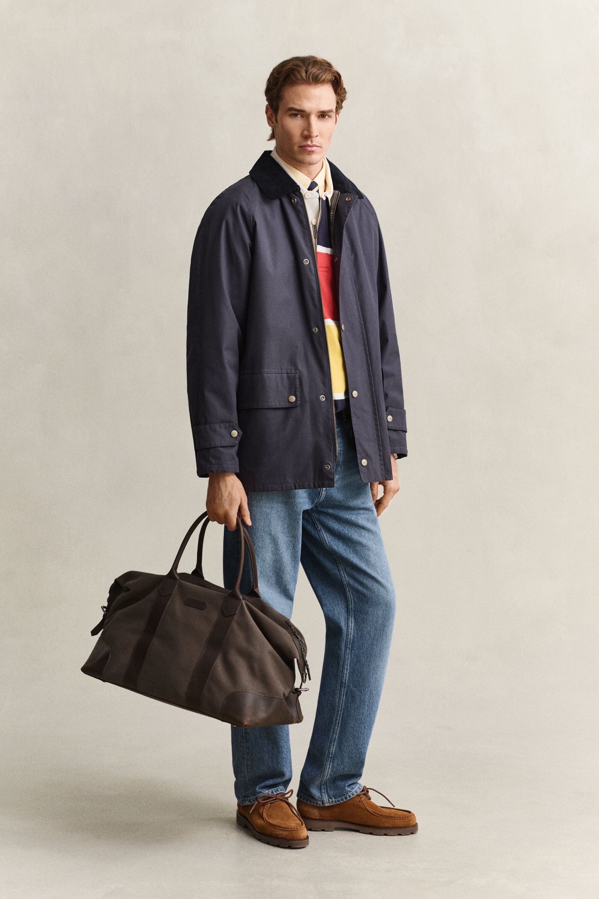 Veste cavalière cirée