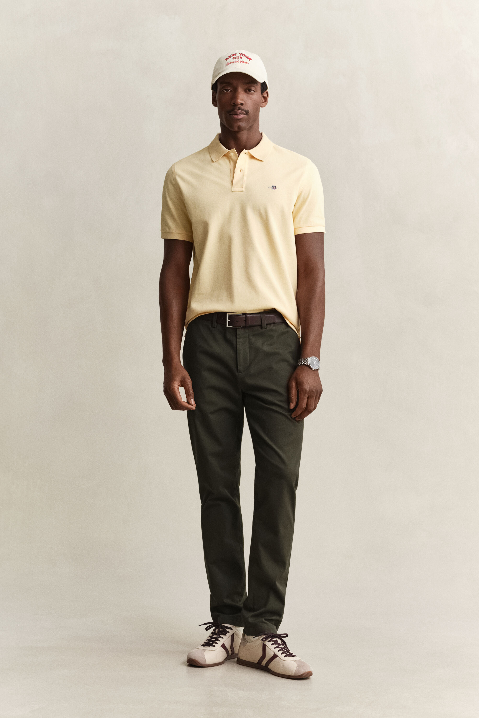 Pantalon chino élégant coupe slim
