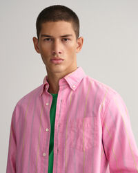 Chemise regular fit en coton Oxford &agrave; rayures Archive