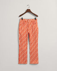 Jean court Chain Print