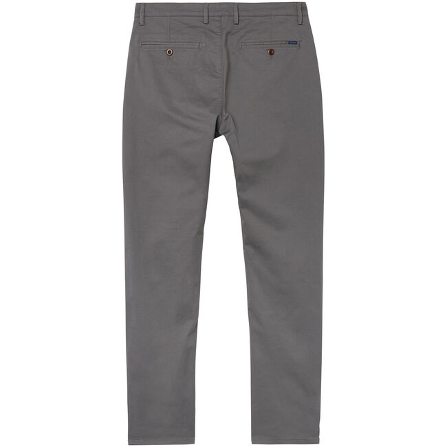 Pantalon chino slim fit en serg&eacute;
