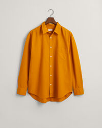 Chemise oversize en soie et laine mouchetée