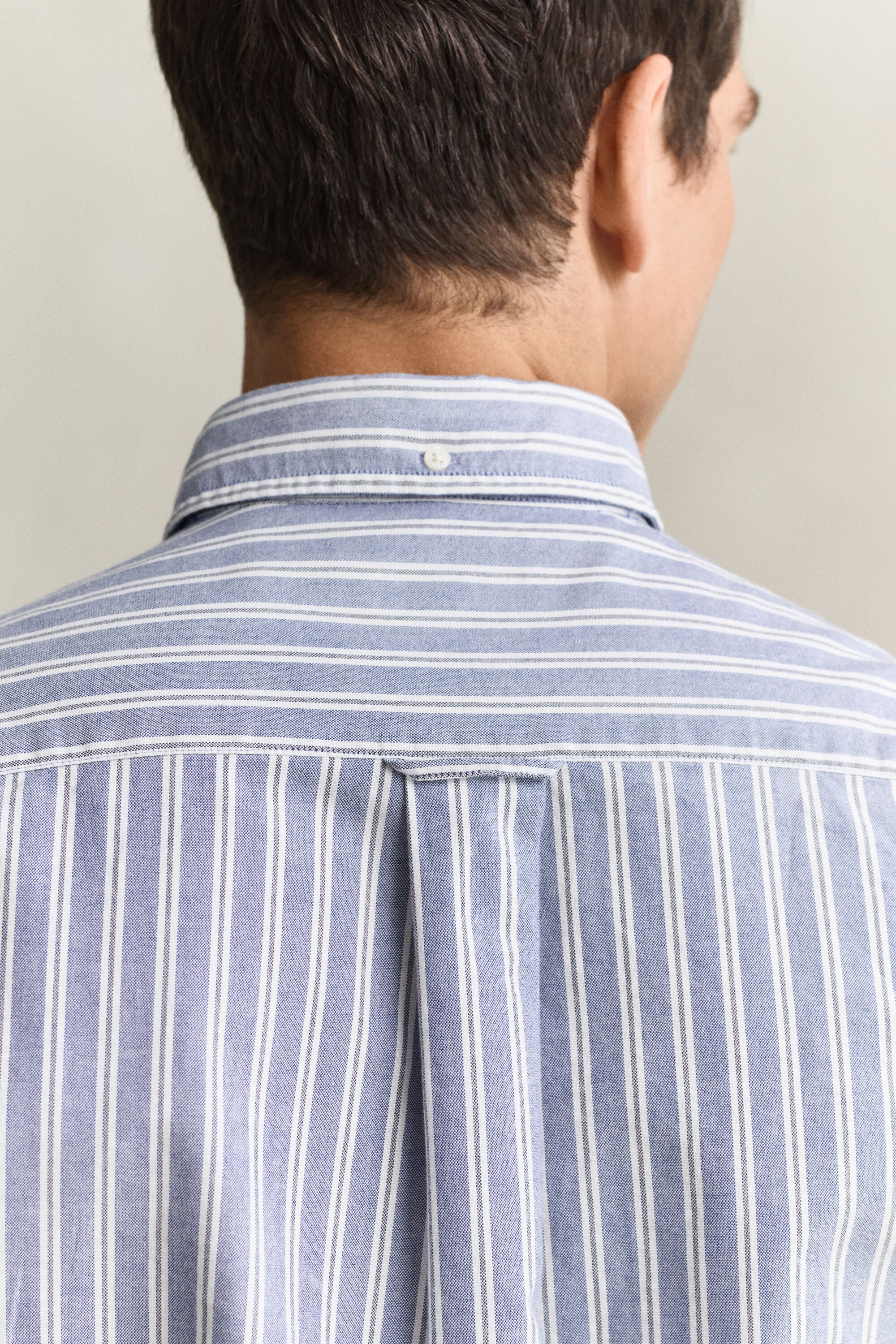 Chemise en coton Oxford classique à rayures