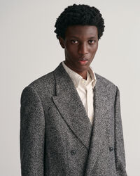 Veste blazer ultra-ample en tweed