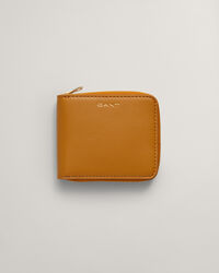 Portefeuille en cuir avec fermeture à zip