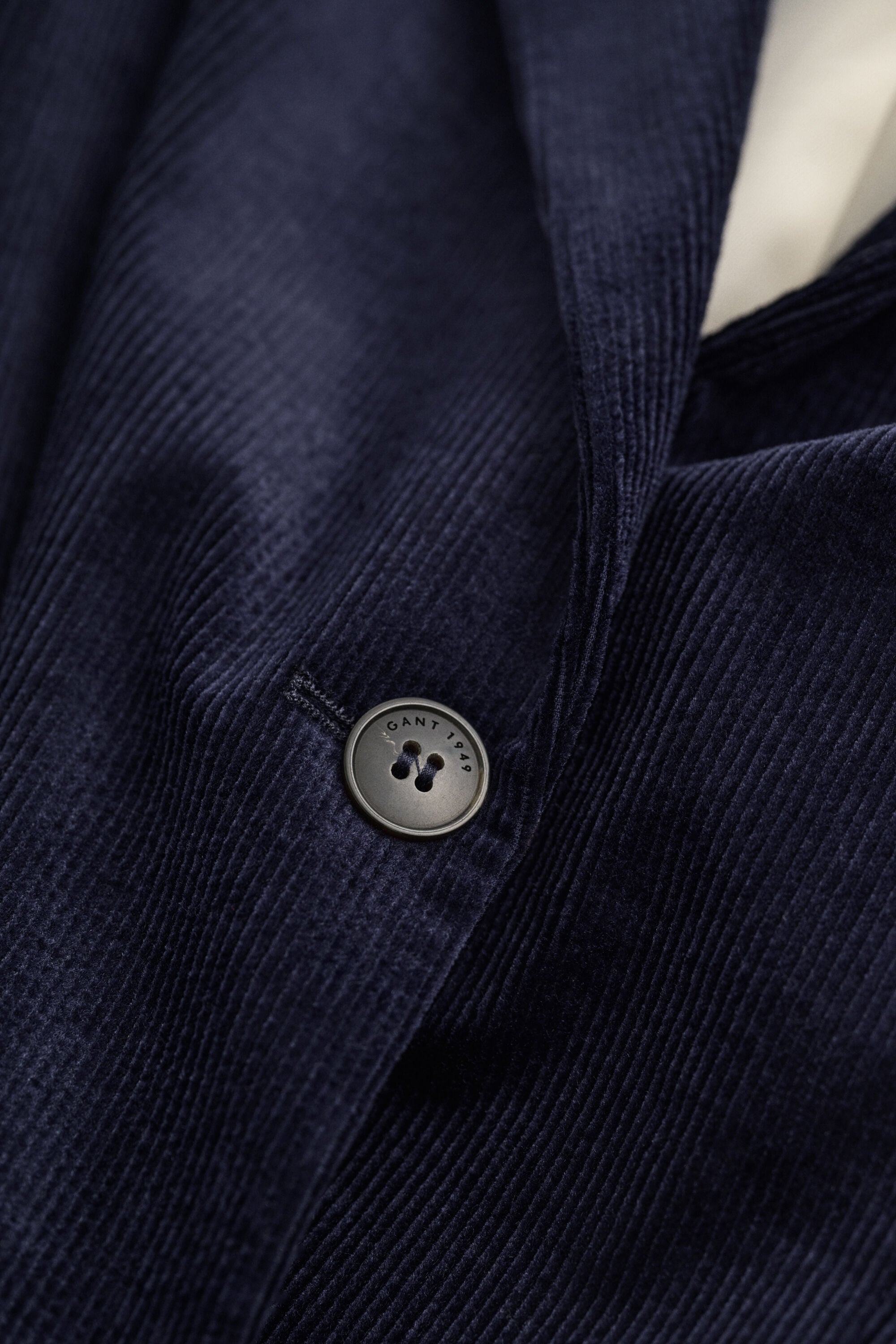 Veste blazer en velours côtelé