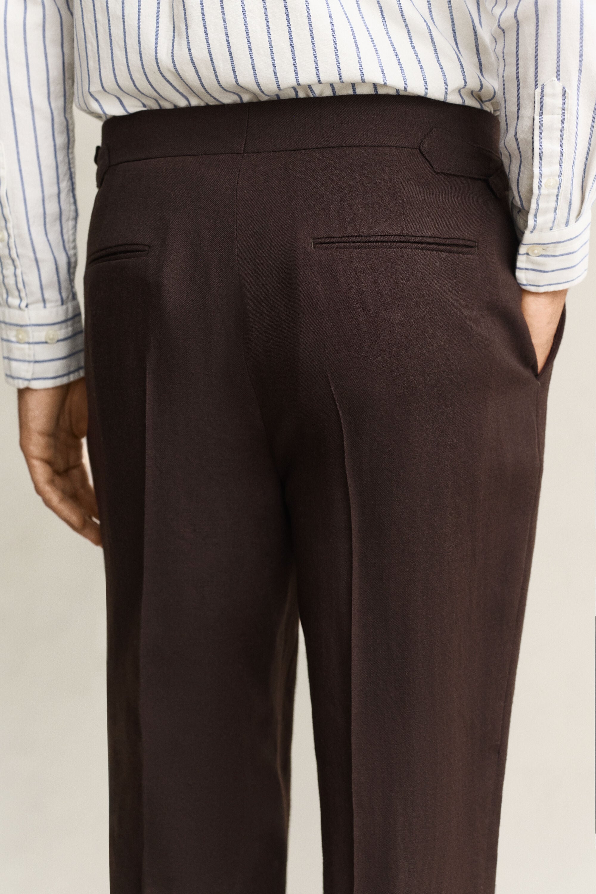 Pantalon de costume en laine