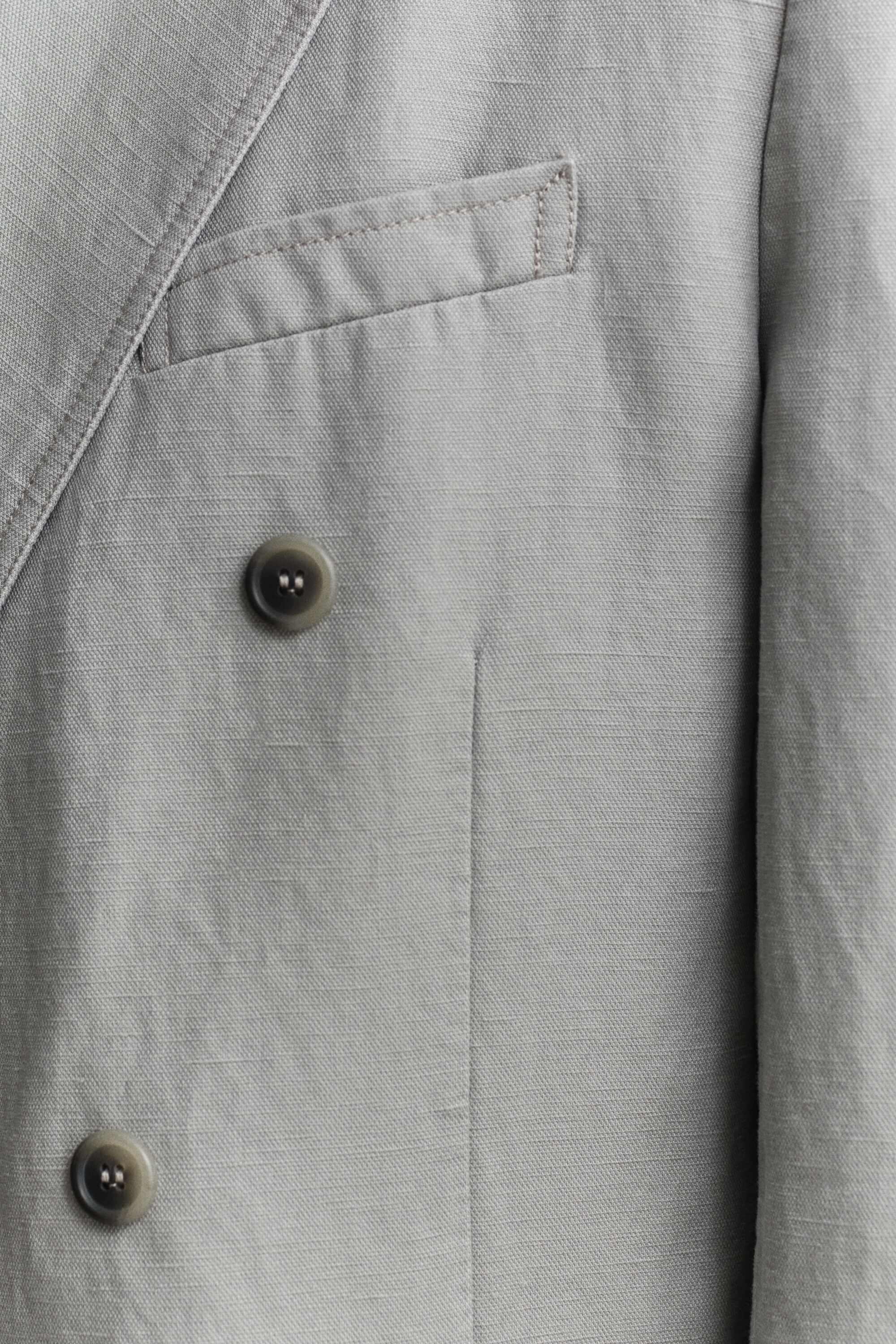 Veste de costume en lyocell et lin